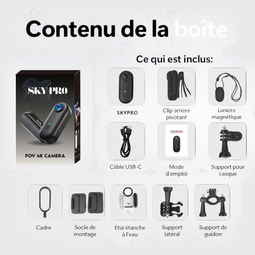 INFRAME PRO – LA CAMÉRA 360° MAINS LIBRES